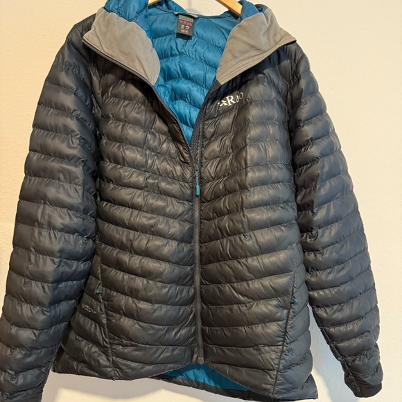 Rab Women's Cirrus Alpine Puffy Jacket - Blue - XL / UK 16 (Gently Worn) - Picture 3 of 7
